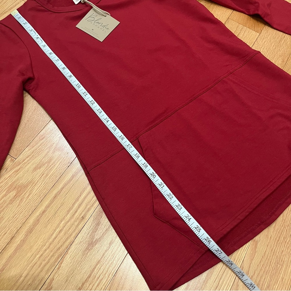 Blondie Apparel Hillside Red Sweater - Picture 9 of 10